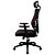 Cadeira Gamer ThunderX3 YAMA1 Ergonômica, Mesh Reclinável 90-135°, AIR Tech, Ajustável, Preta/Vermelha - Imagem 6
