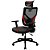 Cadeira Gamer ThunderX3 YAMA1 Ergonômica, Mesh Reclinável 90-135°, AIR Tech, Ajustável, Preta/Vermelha - Imagem 3
