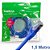 Cabo de Rede Patch Cord CAT.6 Intelbras IMPACT GIGA UTP 4P Azul 1,5 Metro, 100% Cobre, Intelbras - Imagem 1