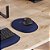 Mouse Pad Ergonômico 24 x 20,6cm, Reliza Comfort, Apoio para Pulso e Base Antiderrapante - Azul Marinho - Imagem 5