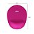 Mouse Pad Ergonômico 24 x 20,6cm, Reliza Comfort, Apoio para Pulso e Base Antiderrapante - Magenta - Imagem 2