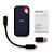 SSD Externo Portátil SanDisk Extreme, 1TB, USB 3.1 Type C USB 3.2 - Leitura 1050 Mbs - SDSSDE61-1T00-G25 - Imagem 3