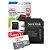 Cartão SanDisk Ultra MicroSDXC 64GB UHS-I Classe 10 A1 100MB/s Full HD c/ Adaptador SD p/ Android SDSQUNR-064G-GN3MA - Imagem 1