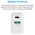 Carregador USB Elgin 2 Saídas, 1xUSB-A e 1xUSB-C, 20W, 46RCT2USBTPC, Branco - Imagem 5