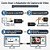 Placa De Captura Vídeo HDMI(Fêmea) Para USB(Macho) Knup KP-AD101 4K Full HD Streaming Live OBS PS4 Xbox Switch - Imagem 6