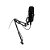 Microfone Streaming USB MI-100BK C3Tech, Condensador Cardioide para Streaming e Podcast, com Braço e Pop Filter - Imagem 2