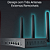 Roteador Omada Tp-Link Ax3000 Gigabit Smb Wi-Fi 6 Dual-Band, VPN Gateway, USB 1 Porta SFP, Sem Fio  (Er706W) - Imagem 5