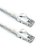 Cabo de Rede 1.5 Metro, Patch Cord PLusCable Branco, Cat.5E PC-ETHU15WH - Imagem 3