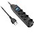 Protetor de Linha Elgin 4 Entradas 10A 2P + T, 110V/220V, Cabo 1,5 Metro, Preto (46RFL3040000) - Imagem 2