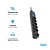 Protetor de Linha Elgin 6 Entradas 10A 2P + T, 110V/220V, Cabo 1,5 Metro, Preto (46RFL3060000) - Imagem 5