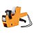 Etiquetadora Manual Duodeli MX-5500 8 Dígitos com Tinteiro e Bobina de Etiquetas, Amarelo - Imagem 2