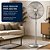 Ventilador de Coluna Britânia BVT452 Grade de 45cm Com 4 Pás, 3 Velocidades, 128W, 220V - Prata - Imagem 5