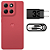 Smartphone Motorola 6.7'' Moto G86 5G 256GB 24GB 8GB RAM+16GB Ram Boost 50MP Sony  OIS Moto AI, videos em 4K - Vermelho - Imagem 6