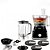Multiprocessador de Alimentos Philco PMP1600P 2 Velocidades + Pulsar Com 1700W,  220V e Copo Liquidificador - Preto - Imagem 1