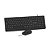 Kit Teclado e Mouse Com Fio USB, KT-150BK, Mouse 1.200 DPI, C3Tech, Preto - Imagem 2
