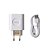 Carregador Rápido 5V Bivolt 2 Entradas USB com Cabo USB-C Universal A'Gold CA18-10, Branco - Imagem 2