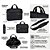 Maleta para Notebook 15.6 C3Tech ML-50BK Bolsa Case Almofadada Preta - Imagem 5