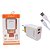 Carregador de Celular Rápido USB-C 4.1A 2 Entradas USB CA16-3 - Branco - Imagem 6