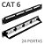 Patch Panel  24 Portas Cat6 Rj45 Certifica Fluke Rede - Imagem 6