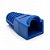 Capa Protetora Para Plugues De Conexao Rj45 Cat5 e Cat6, Azul - Imagem 4