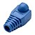 Capa Protetora Para Plugues De Conexao Rj45 Cat5 e Cat6, Azul - Imagem 3
