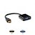 Cabo Adaptador HDMI Para VGA ADP-HDMIVGA10BK PlusCable - Imagem 2