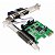 Placa PCI Express - 2 Portas Seriais - 1 Paralelo - Imagem 1