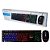Kit Teclado e Mouse USB Gamer com LED Exbom BK-G550 - Imagem 1