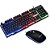 Kit Teclado e Mouse USB Gamer com LED Exbom BK-G550 - Imagem 3
