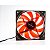 Exaustor Gamer GT 12cm Led Vermelho Flow - Imagem 3
