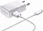Carregador Usb Celular Samsung Com Cabo Branco - Imagem 2