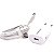 Carregador Usb Celular Samsung Com Cabo Branco - Imagem 3