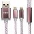 Cabo 2.0 USB Inova iPhone 5/6/7 e V8 resistente 1M - Imagem 3