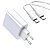 Carregador Celular Micro Usb 3.0  Mi A80 3.1A Branco - Imagem 1