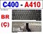Teclado Notebook LG A410 C40 - LG C400 Pn AEQL7600010 Preto BR - Imagem 2