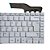 Teclado Notebook Samsung NP270E4E, NP275, NP355V4X , Com Tecla "Ç", S/ Teclado Númerico, Sem Frame, Branco - Imagem 5