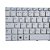 Teclado Notebook Samsung NP270E4E, NP275, NP355V4X , Com Tecla "Ç", S/ Teclado Númerico, Sem Frame, Branco - Imagem 6