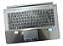 Carcaça Com Teclado Notebook Samsung Rv411 Preto Cinza - Imagem 1
