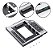 Gaveta Caddy Adaptador Para Segundo HD Notebook ou Ssd 12,7mm- HDCA -S127- Exbom - Imagem 4
