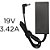 Fonte Compatível Notebook Positivo, 19V, 3.42A, 65W, Plug 5.5mm x 1.7mm, Modelo: PA-1650-02 - Imagem 1