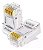 Plug Conector Modular RJ-45 8 Vias Cat5 - Imagem 1
