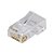 Plug Conector Modular RJ-45 8 Vias Cat5 - Imagem 2