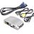 Conversor PC TV De Vga Para AV com Saídas S-vídeo E Vga Rca Alta Resolução Xtrad XT-5555 - Imagem 2
