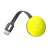 Google Chomecast 2 Hdmi Lacrado Original Facebook Amarelo - Imagem 2