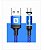 Cabo Magnetico Para Carregamento USB Azul Sumexr SX-B16V8 - Imagem 2