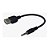 Cabo Adaptador P2 X USB Femea MP3 MP4 Auxiliar 15 CM - Imagem 2