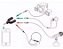 Adaptador P3 Macho x 2 P2 Fêmea para Fone e Microfone Lelong LE-07 - Imagem 2