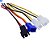 Cabo Adaptador Molex 4 Pinos Para 4 Coolers 3 Pinos - Imagem 5