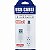 Cabo Usb 3.0 Turbo 1,5 Metros Branco ALLin1 Para Celular V3 - Imagem 1