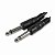 Cabo de Audio P10 x P10 2,5 Metros- XTrad - Imagem 1